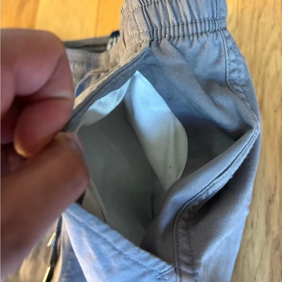 GAP Gray Cargo Relaxed Fit Joggers - Picture 8 of 11